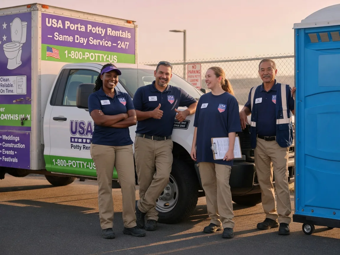 Porta Potty Rental company in Thorpe, WV
